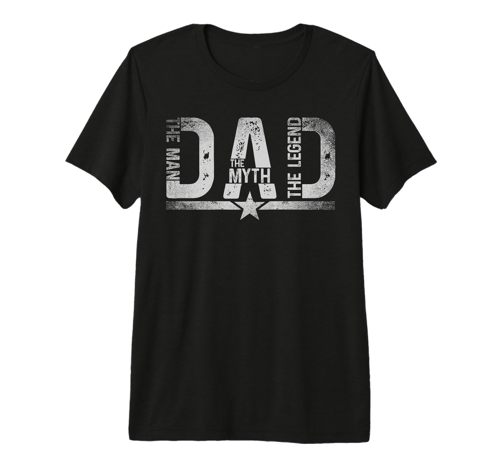 Funny Fathers Day Dad Papa Myth T-Shirt - Custom Art Print Men Women - T-Shirt, Sweatshirt, Hoodie