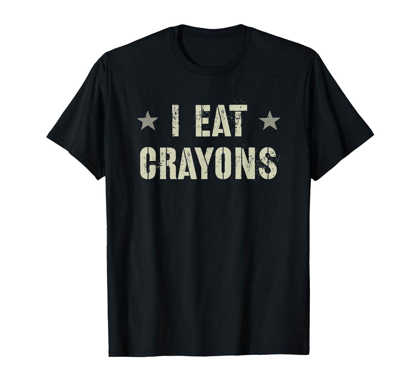 Grumpy I Eat Crayons Eater Proud Corp T-Shirt - Minimalist Print Unisex - T-Shirt, Sweatshirt, Hoodie