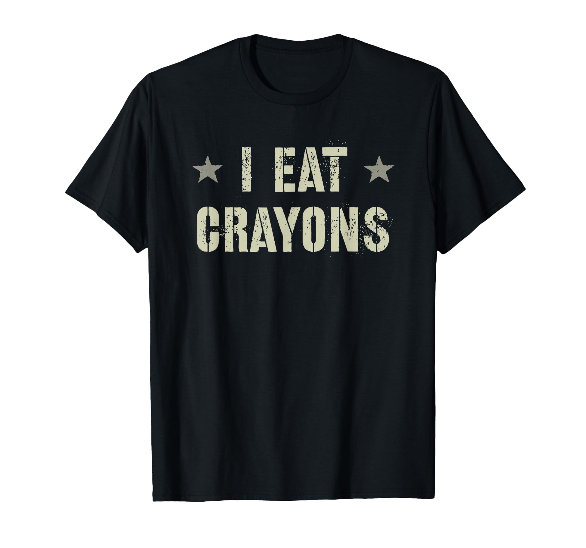 Grumpy I Eat Crayons Eater Proud Corp T-Shirt - Minimalist Print Unisex - T-Shirt, Sweatshirt, Hoodie