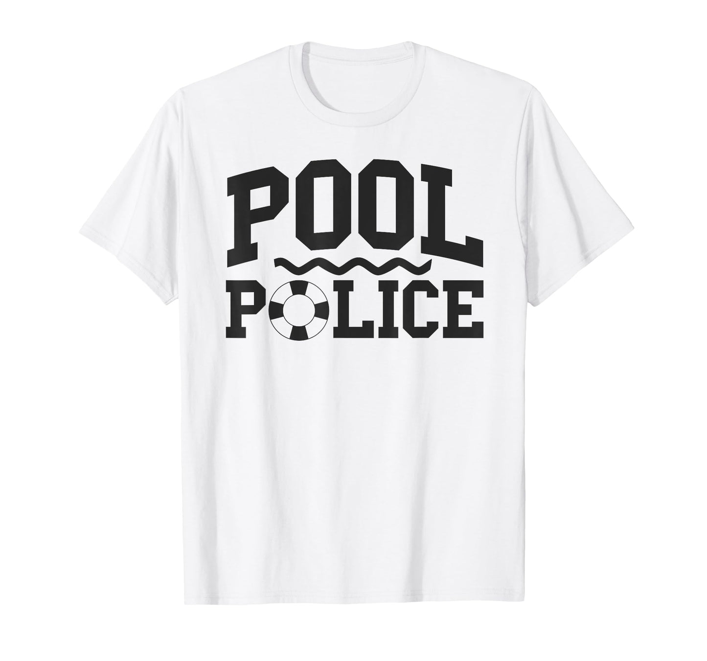 Swimming Swimmer Swim Pool Police T-Shirt - Fun Novelty Design Men Women - T-Shirt, Sweatshirt, Hoodie