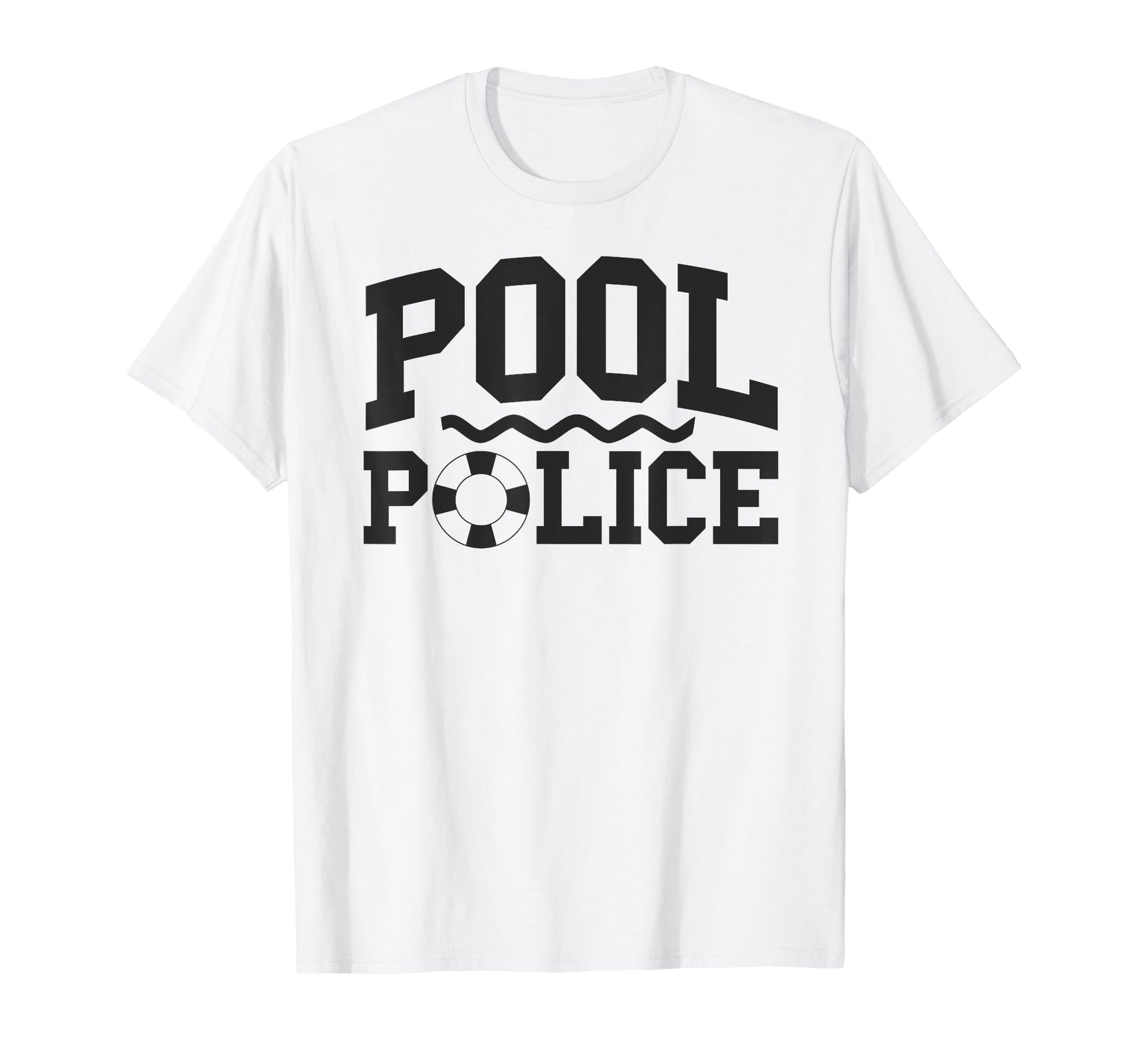 Swimming Swimmer Swim Pool Police T-Shirt - Fun Novelty Design Men Women - T-Shirt, Sweatshirt, Hoodie