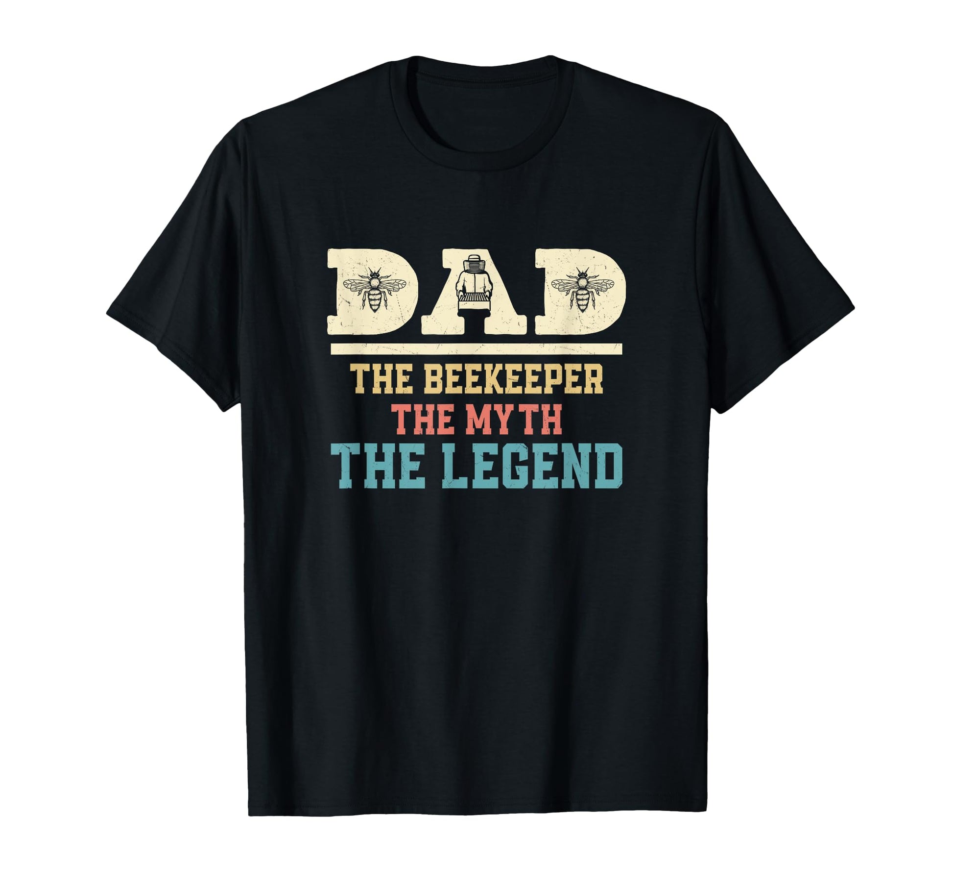 Dad Beekeeper Myth Legend Beekeeping T-Shirt - Custom Art Print Unisex - T-Shirt, Sweatshirt, Hoodie
