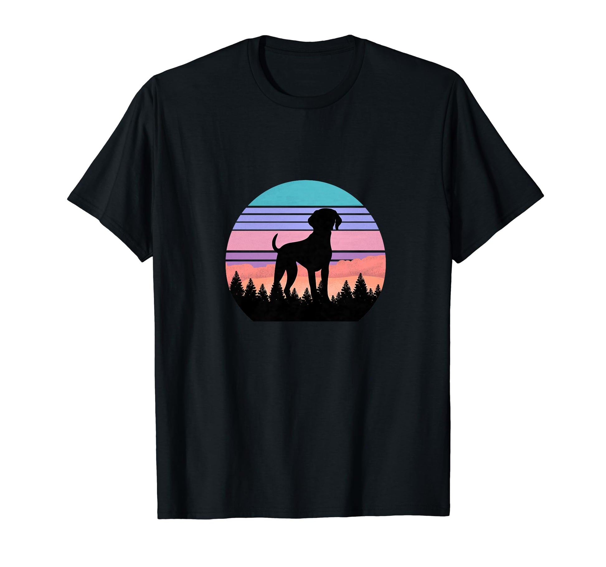 German Shorthaired Pointer Dog Sunset T-Shirt - Novelty Apparel Unisex - T-Shirt, Sweatshirt, Hoodie