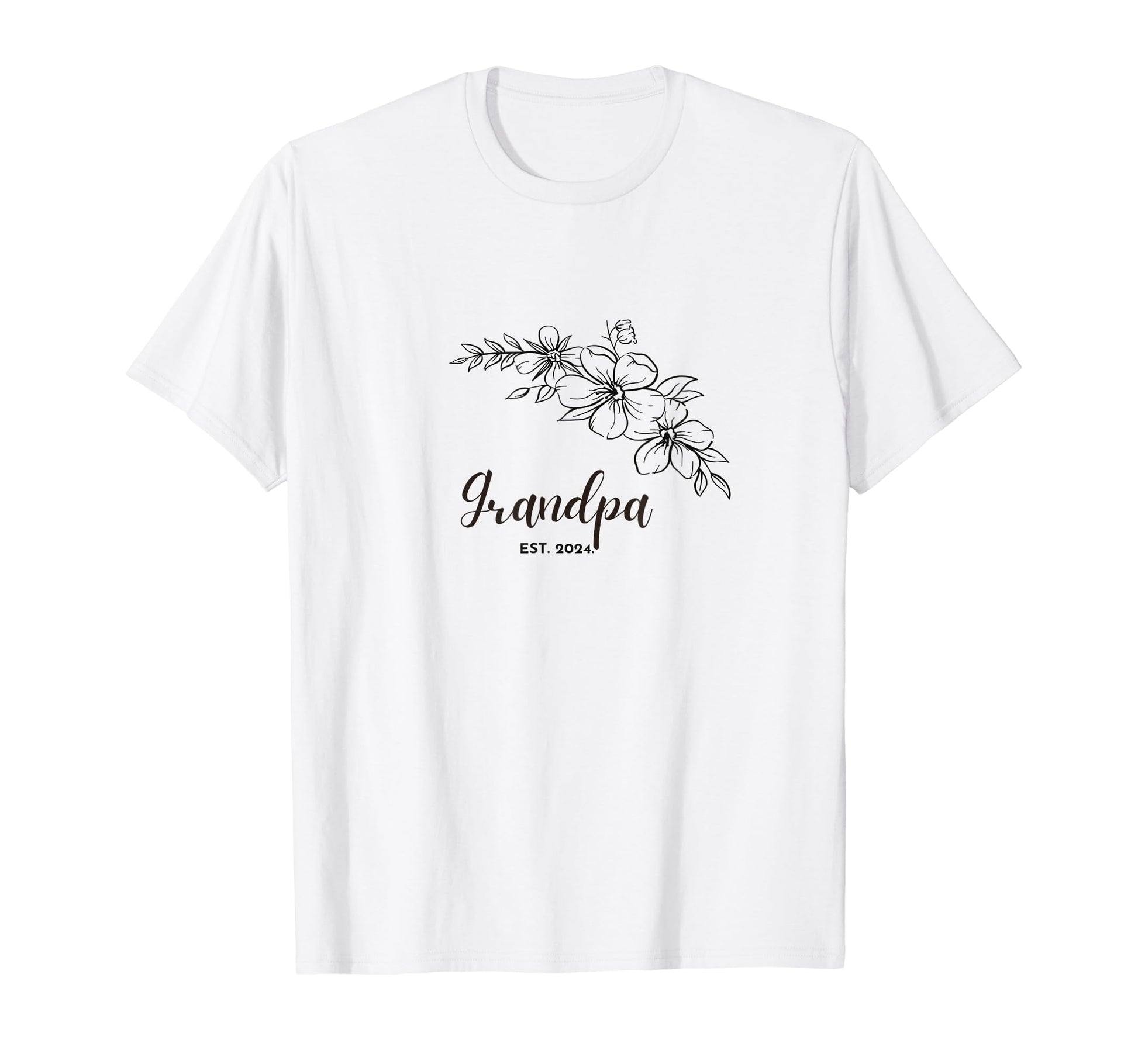 Mens Promoted To Grandpa 2024 New T-Shirt - Novelty Apparel Men Women - T-Shirt, Sweatshirt, Hoodie