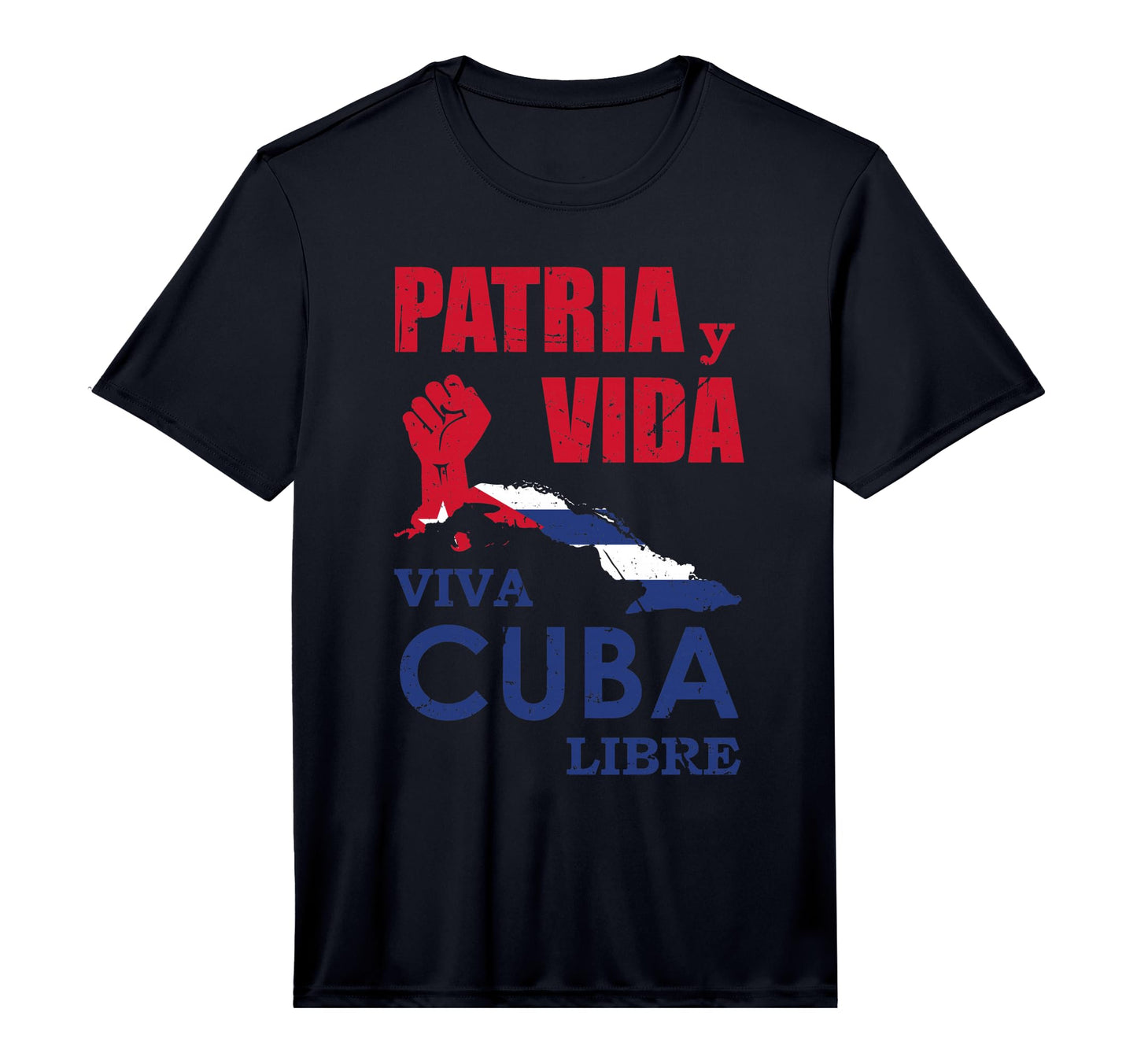 Mens Patria Y Vida Cuba Patriotic Slogan T-Shirt - Streetwear Style Unisex - T-Shirt, Sweatshirt, Hoodie