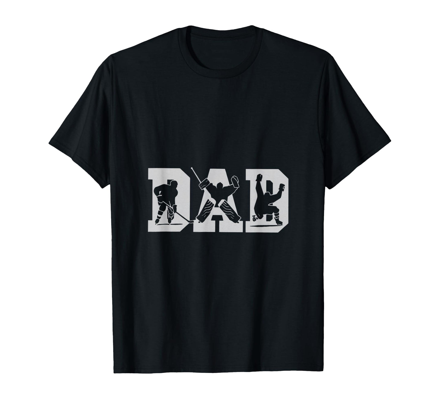 Hockey Dad Ice Hockey Hockey Fans T-Shirt - Casual Everyday Wear Unisex - T-Shirt, Sweatshirt, Hoodie