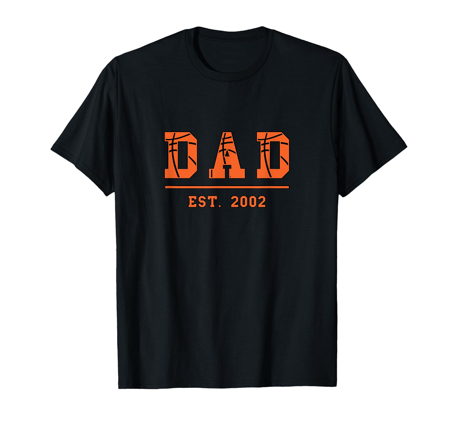 Dad Est 2002 Funny Sports Year T-Shirt - Unique Graphic for Adults - T-Shirt, Sweatshirt, Hoodie