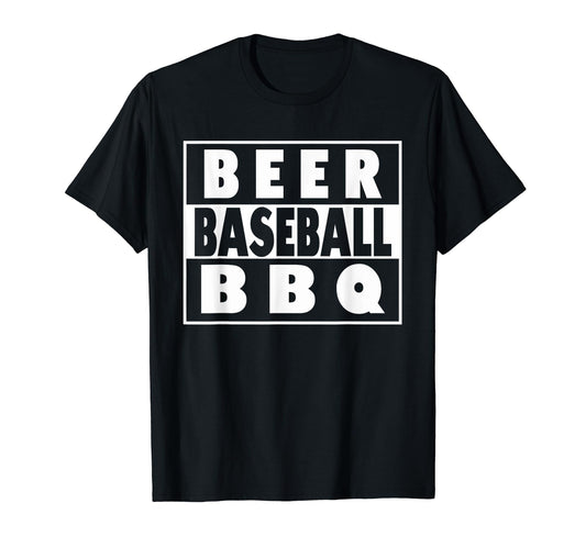 Beer Baseball Bbq Straight Outta Gift T-Shirt - Novelty Apparel for Adults - T-Shirt, Sweatshirt, Hoodie