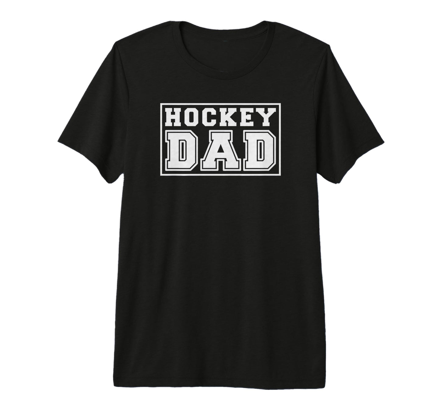 Hockey Dad Funny Hockey Tri Blend T-Shirt - Casual Everyday Wear for Adults - T-Shirt, Sweatshirt, Hoodie