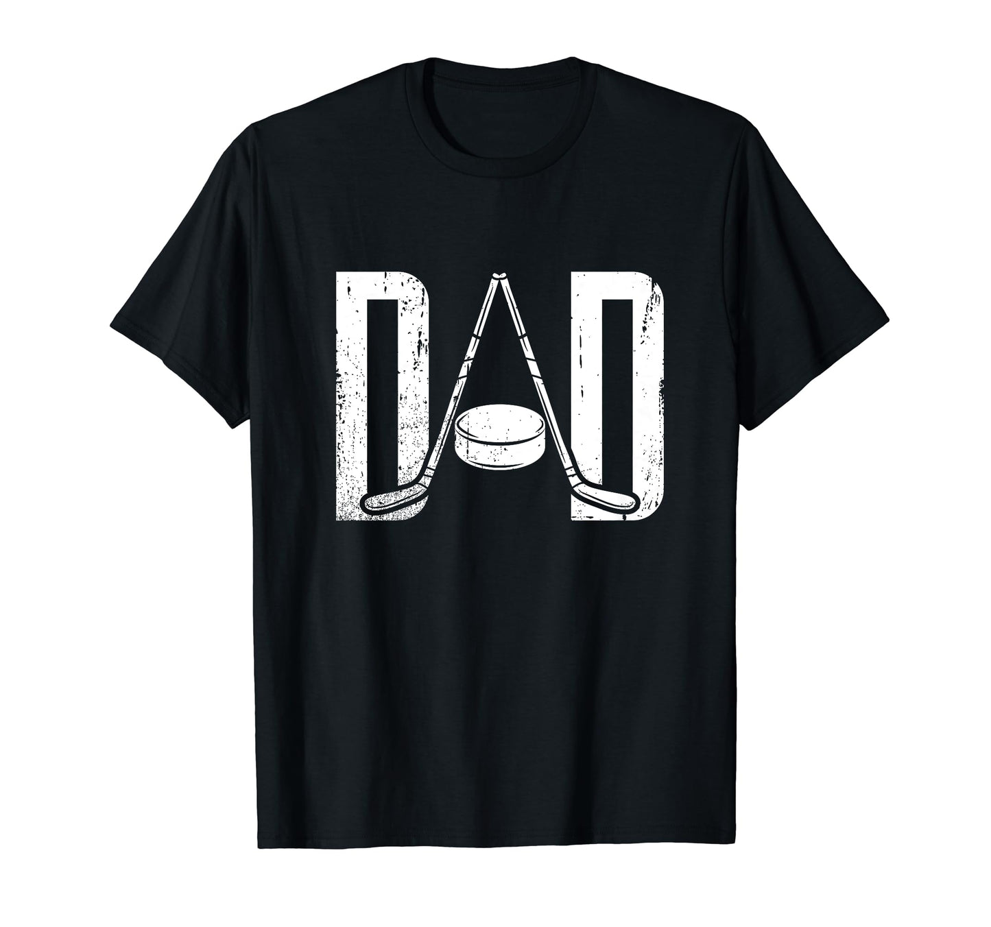 Best Hockey Dad Ever Fathers Day T-Shirt - Unique Graphic Unisex - T-Shirt, Sweatshirt, Hoodie