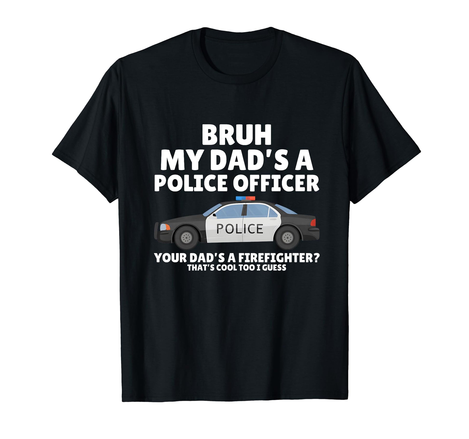 Funny Future Police Officer T-Shirt - Casual Everyday Wear for Adults - T-Shirt, Sweatshirt, Hoodie