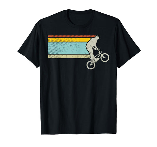 Bmx Wheelie Bike Trick Flatland Cycling T-Shirt - Graphic Print for Adults - T-Shirt, Sweatshirt, Hoodie