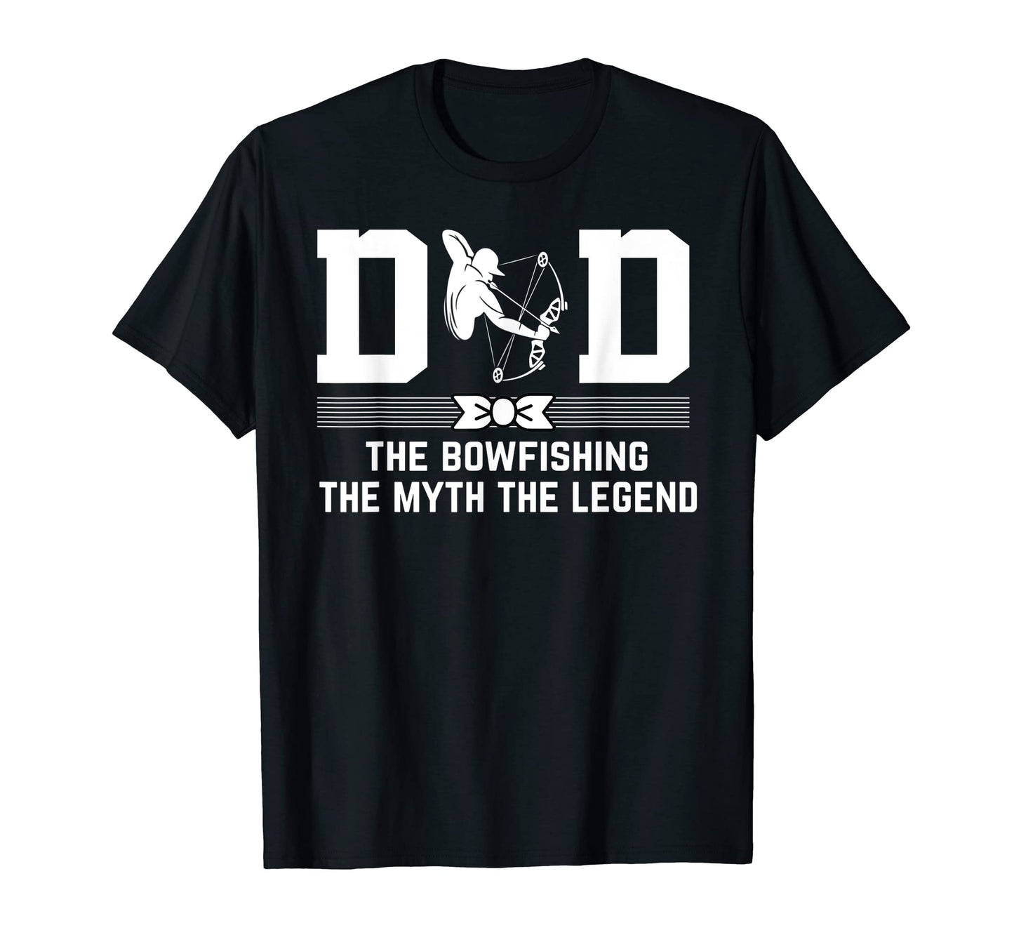 Dad Bowfishing Myth Legend T-Shirt - Custom Art Print for Adults - T-Shirt, Sweatshirt, Hoodie