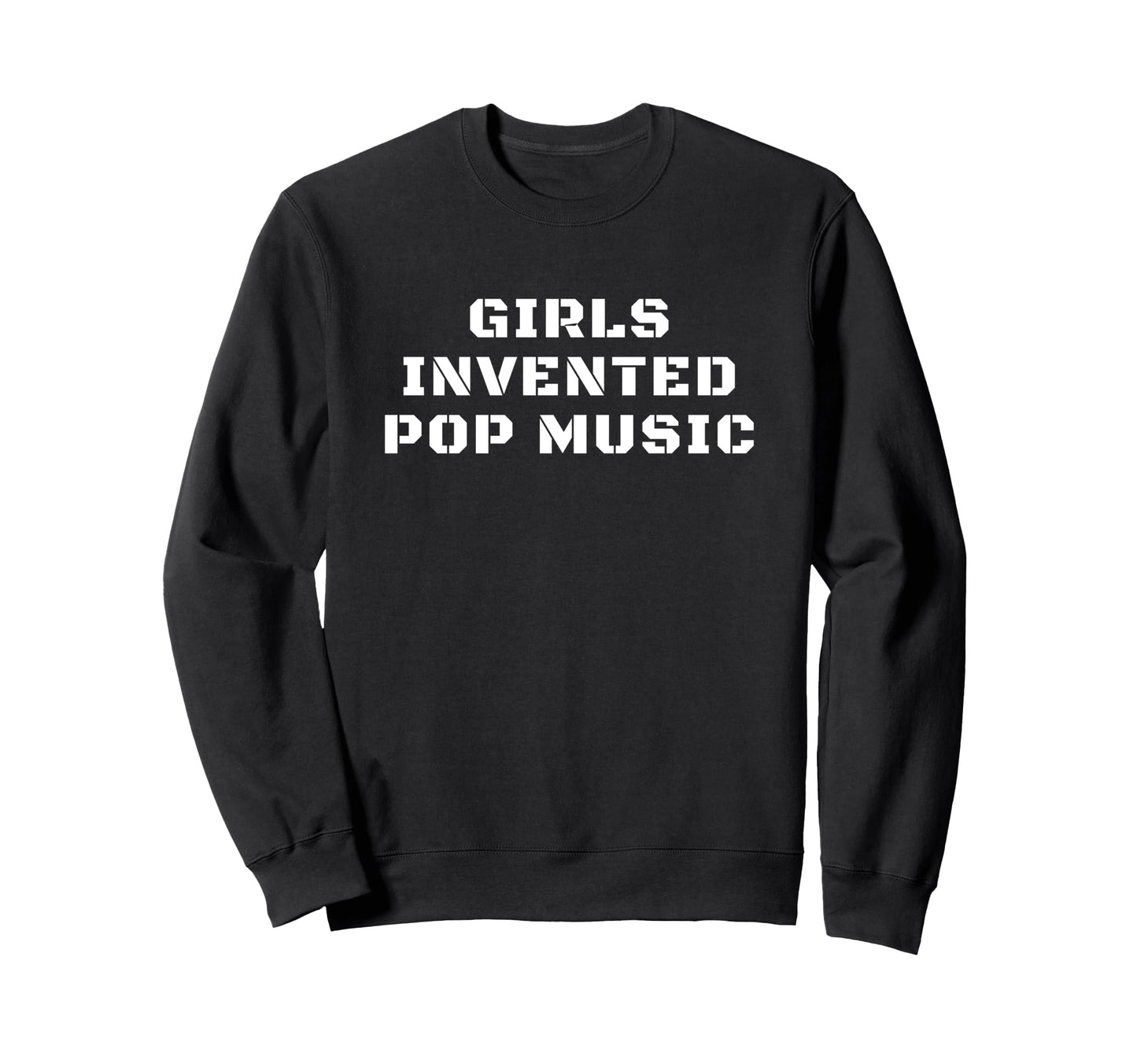 Invented Pop Music Pop Sweatshirt - Graphic Print Unisex - T-Shirt, Sweatshirt, Hoodie