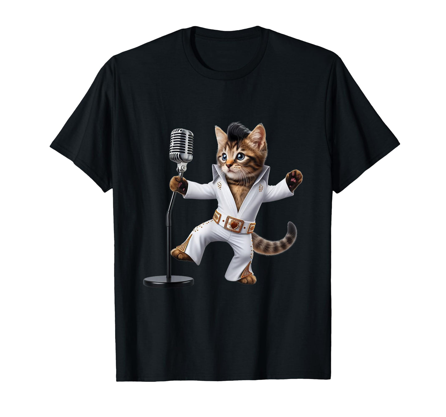 Pop Dancing Cat Icon Rock Music And T-Shirt - Aesthetic Graphic for Adults - T-Shirt, Sweatshirt, Hoodie