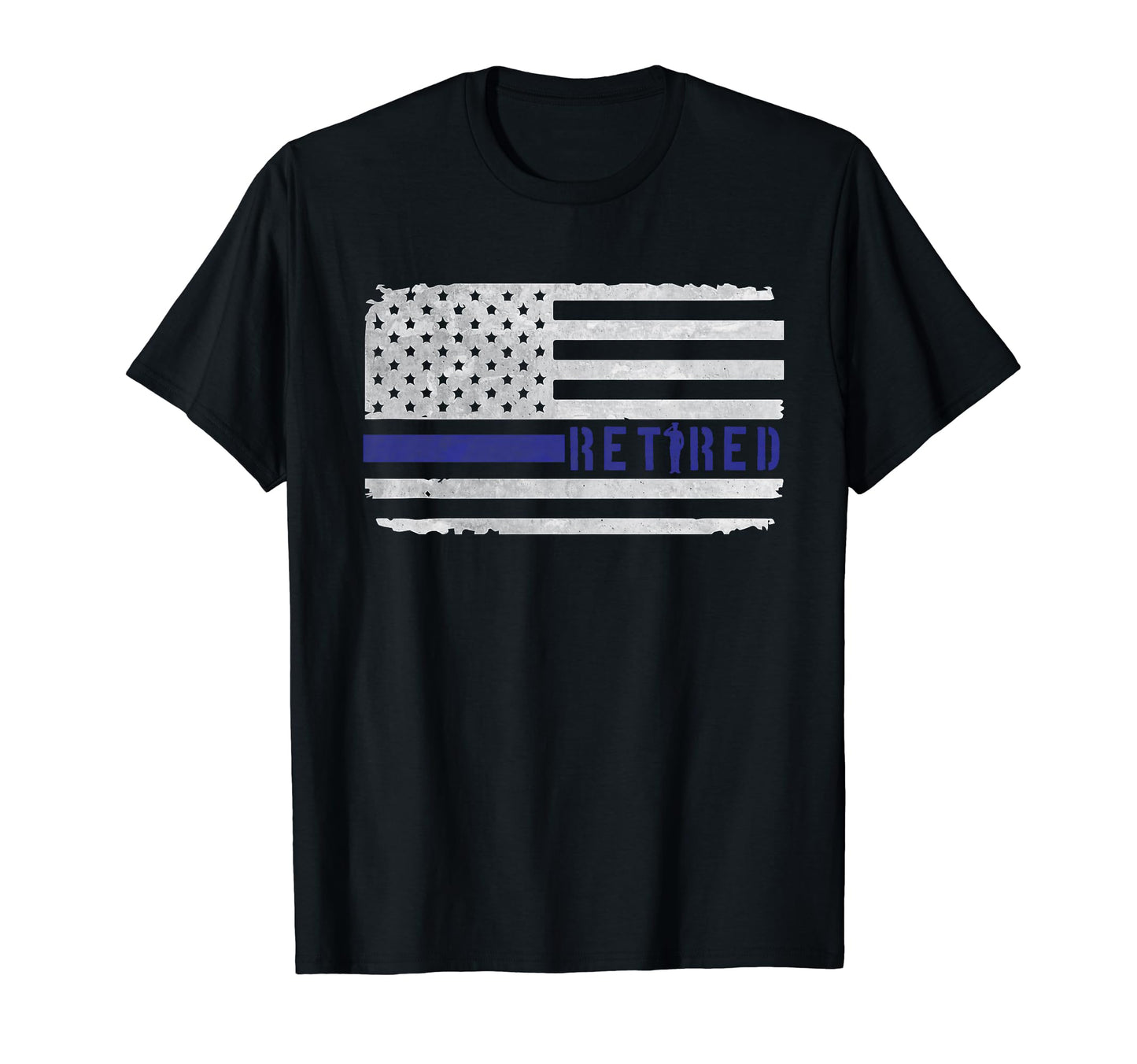 Inspiring Police Retirement Dad T-Shirt - Casual Everyday Wear Unisex - T-Shirt, Sweatshirt, Hoodie