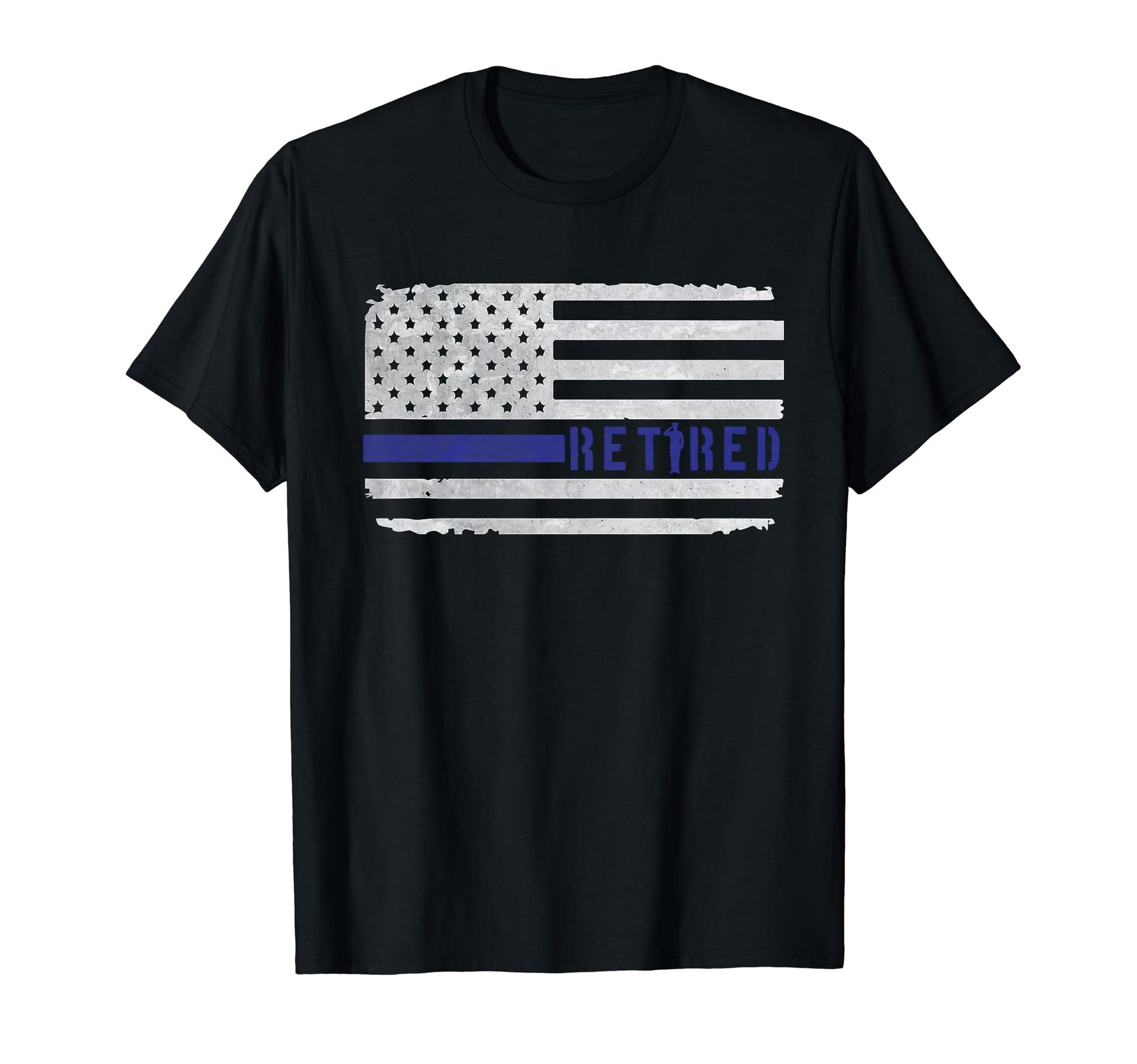 Inspiring Police Retirement Dad T-Shirt - Casual Everyday Wear Unisex - T-Shirt, Sweatshirt, Hoodie