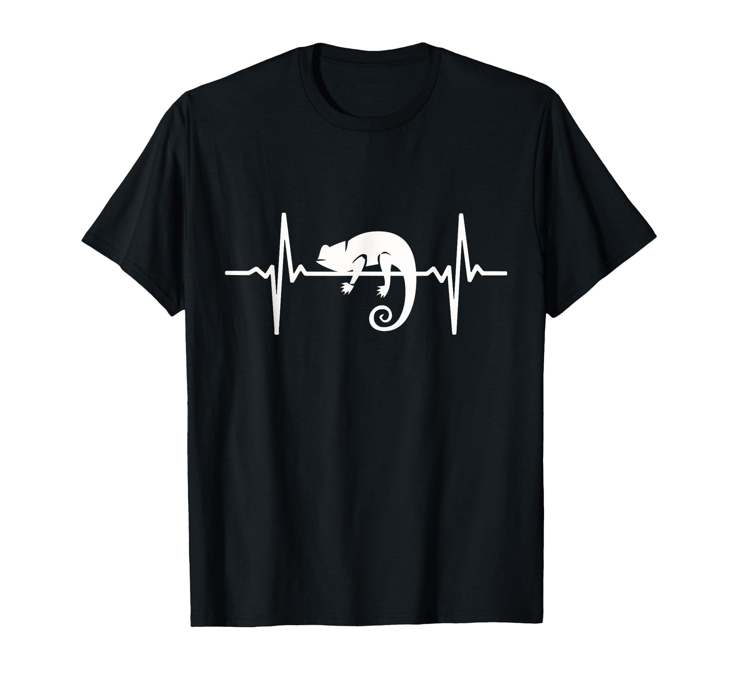 Chameleon Heartbeat Funny Pulse Chameleon T-Shirt - Trendy Graphic Unisex - T-Shirt, Sweatshirt, Hoodie