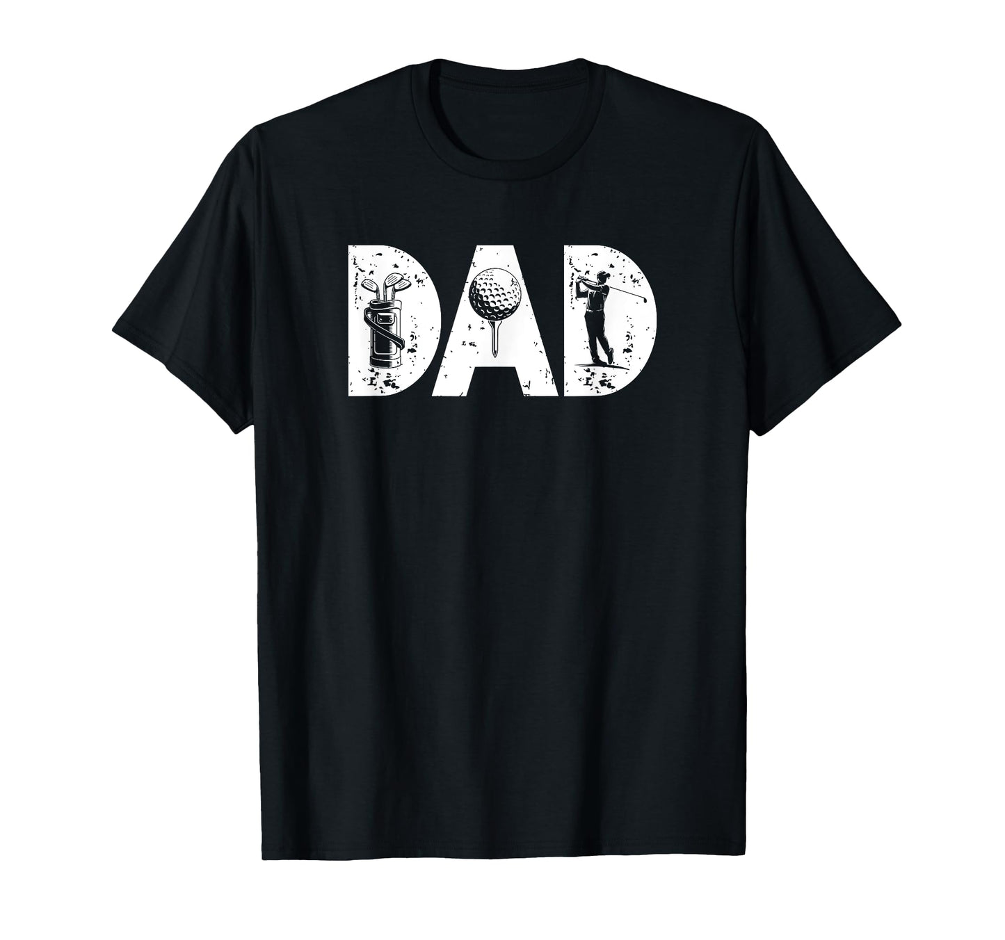 Golf Dad Golf Player Father T-Shirt - Casual Everyday Wear Men Women - T-Shirt, Sweatshirt, Hoodie