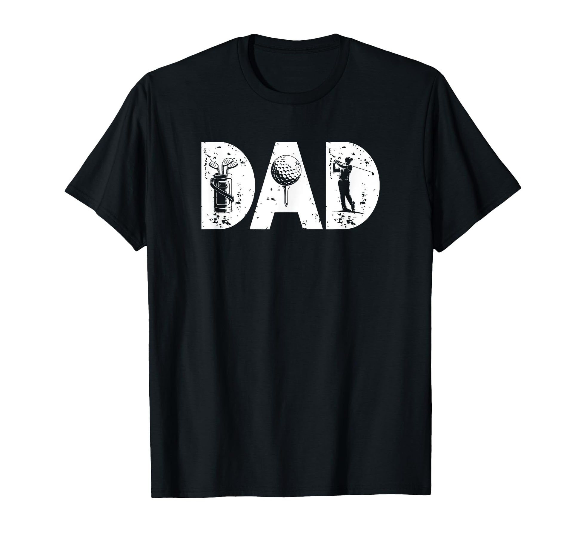 Golf Dad Golf Player Father T-Shirt - Casual Everyday Wear Men Women - T-Shirt, Sweatshirt, Hoodie