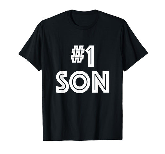 1 Son Family No1 Number 1 Son Gift T-Shirt - Streetwear Style Unisex - T-Shirt, Sweatshirt, Hoodie