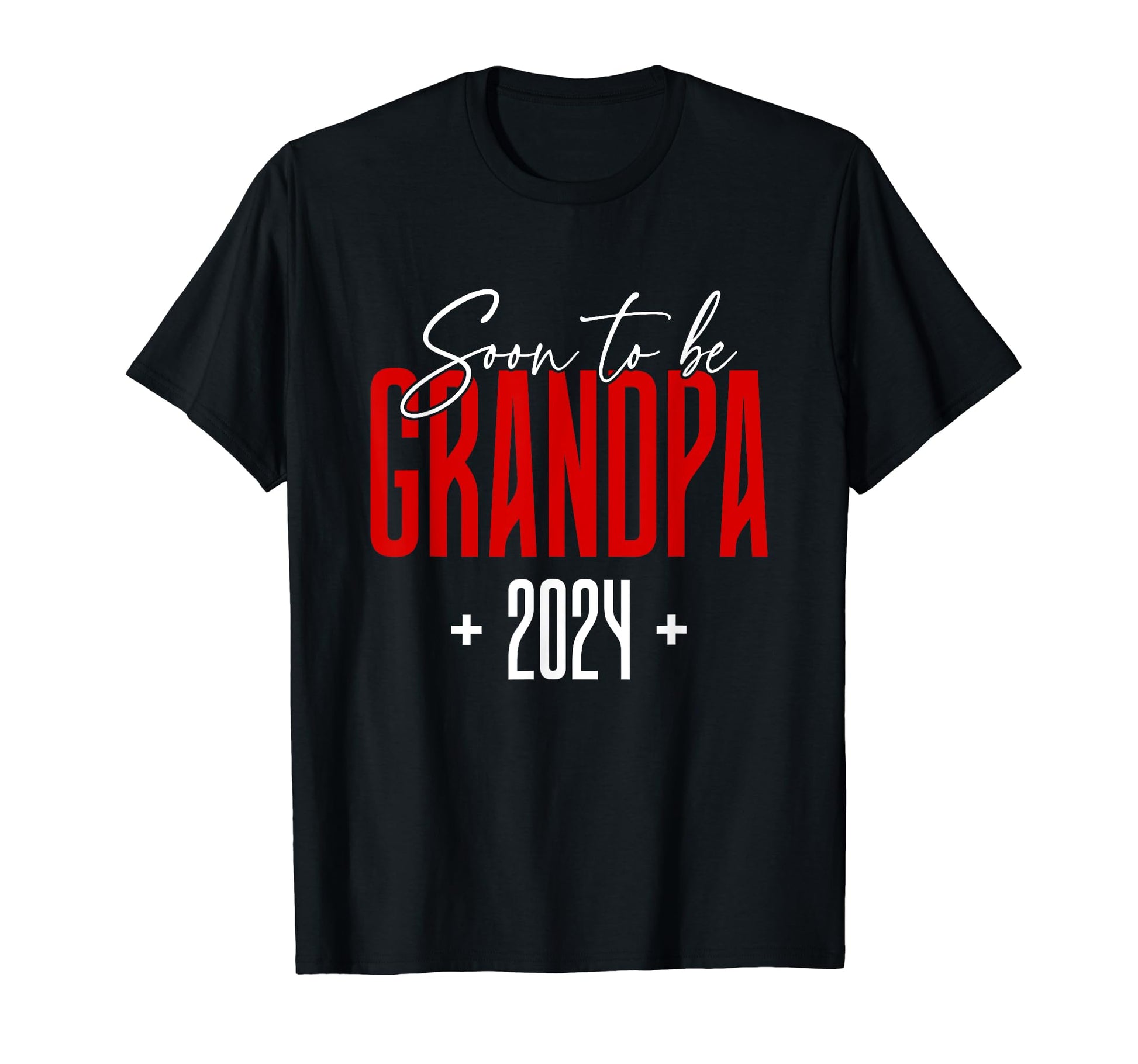 Soon To Be Grandpa 2024 Promoted To T-Shirt - Novelty Apparel for Adults - T-Shirt, Sweatshirt, Hoodie
