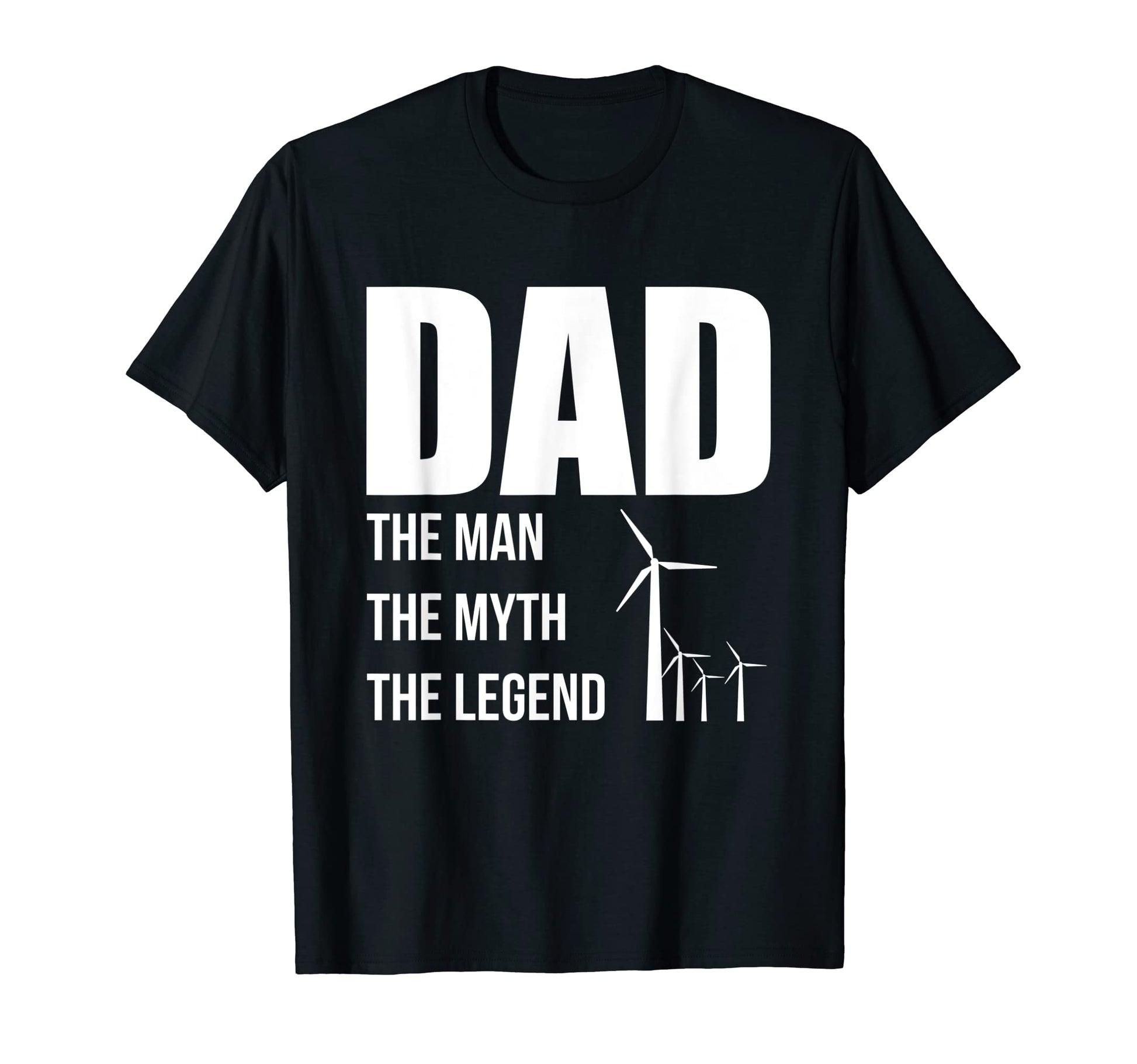 Dad Myth Legend Papa Fathers Day T-Shirt - Trendy Graphic for Adults - T-Shirt, Sweatshirt, Hoodie