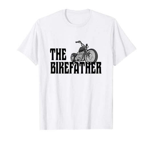 Biker Bikefather Biker Dad Funny T-Shirt - Graphic Print Men Women - T-Shirt, Sweatshirt, Hoodie