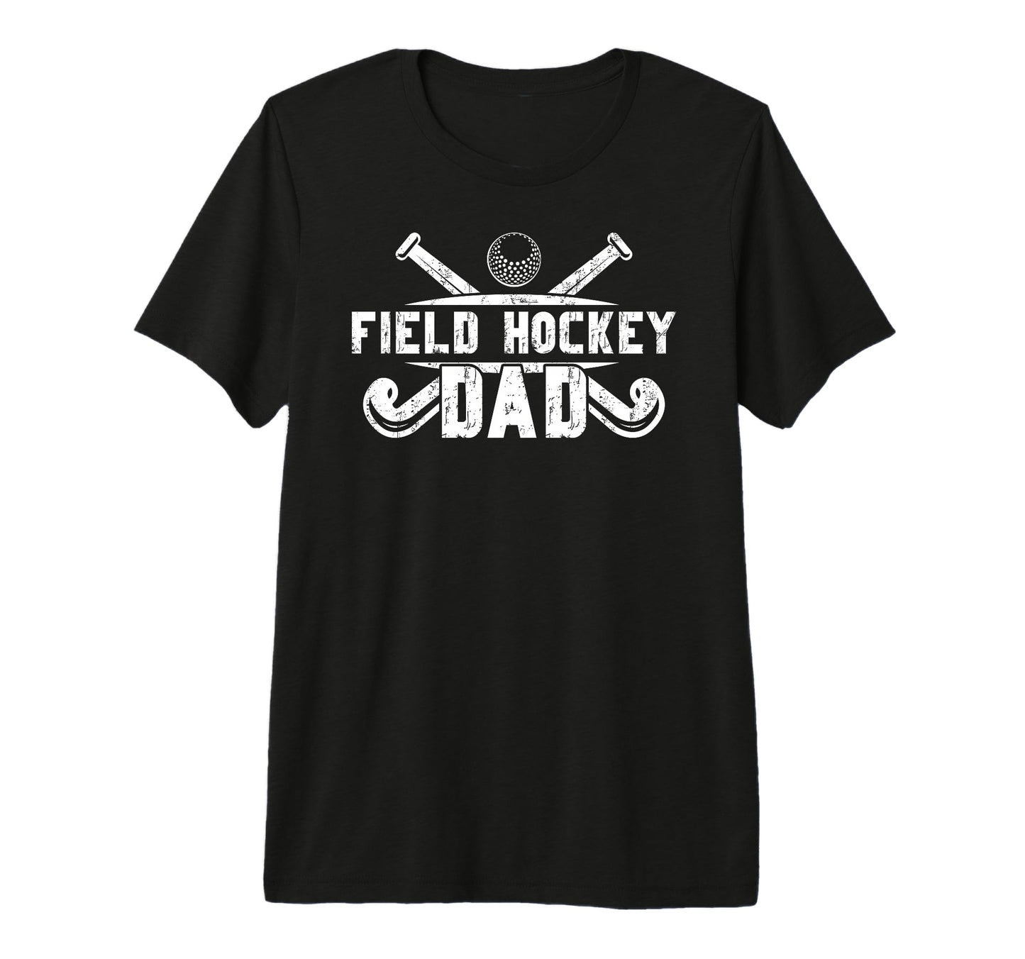 Mens Field Hockey Dad Proud Dad Field T-Shirt - Graphic Print Unisex - T-Shirt, Sweatshirt, Hoodie