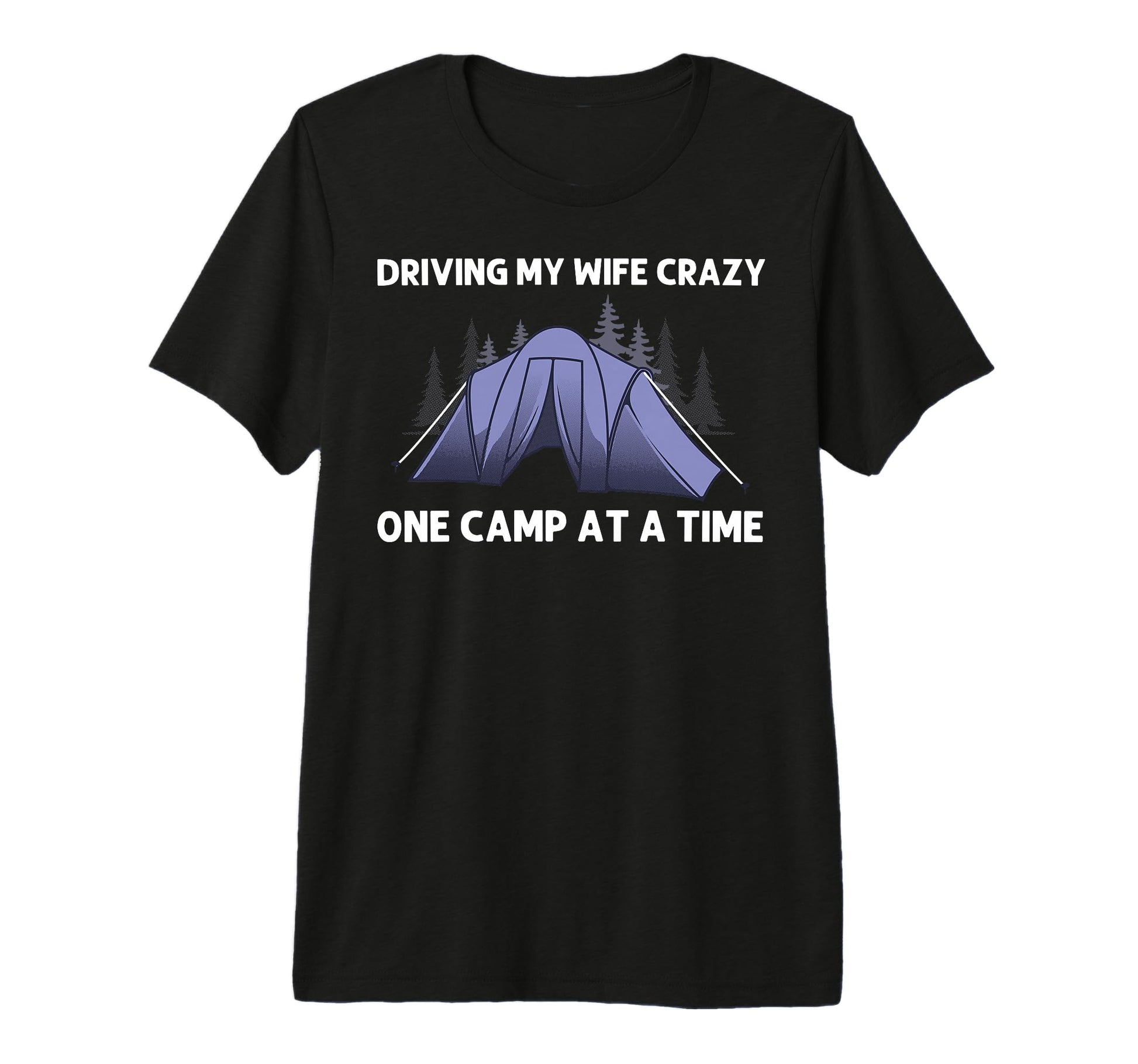 Camping Dad Camper Rv Tent Hiking Glamping T-Shirt - Trendy Graphic Unisex - T-Shirt, Sweatshirt, Hoodie