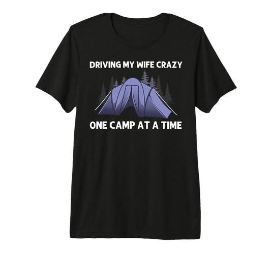 Camping Dad Camper Rv Tent Hiking Glamping T-Shirt - Trendy Graphic Unisex - T-Shirt, Sweatshirt, Hoodie