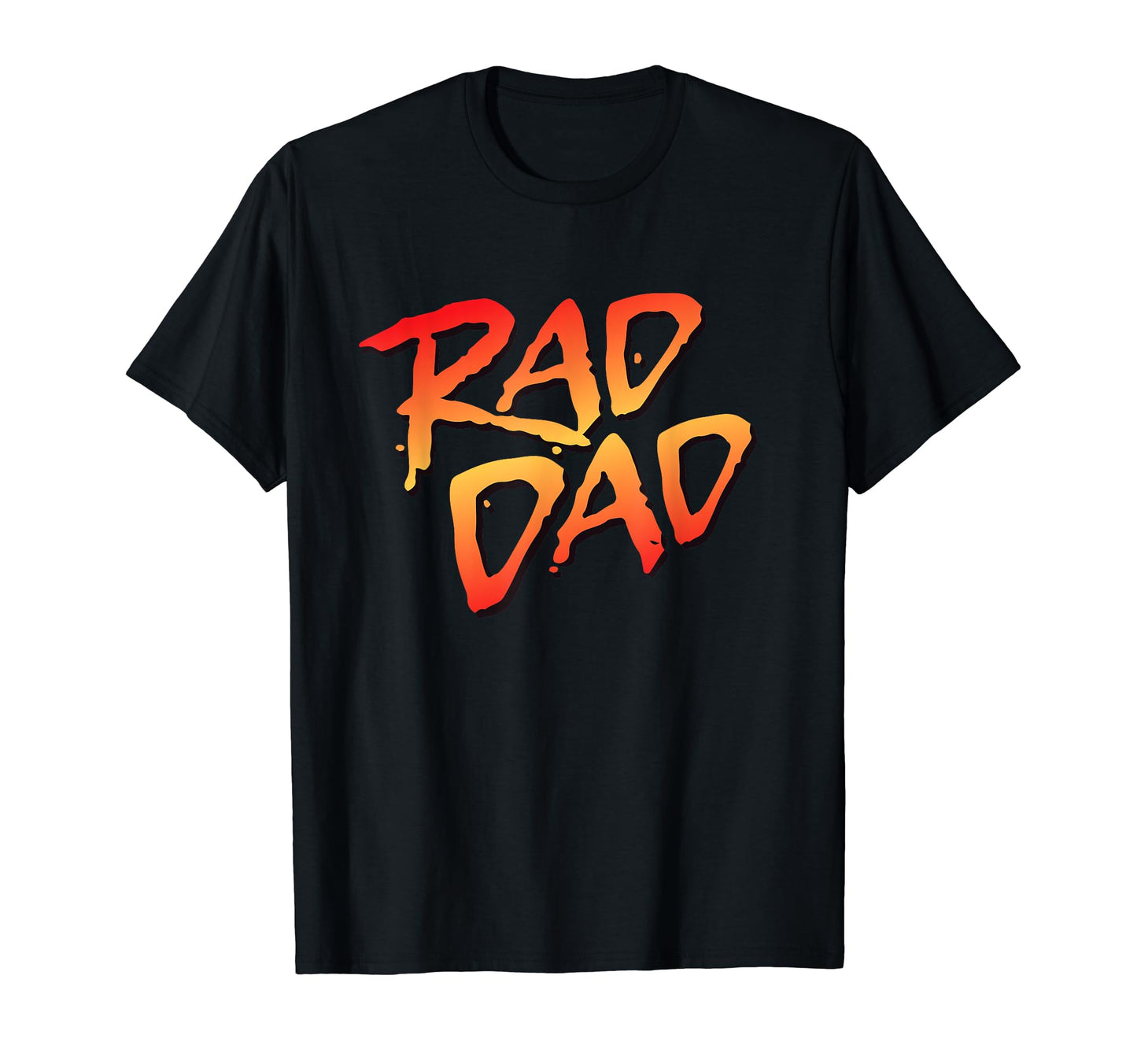 Rad Dad 80S Nostalgic Fathers Day T-Shirt - Aesthetic Graphic Men Women - T-Shirt, Sweatshirt, Hoodie