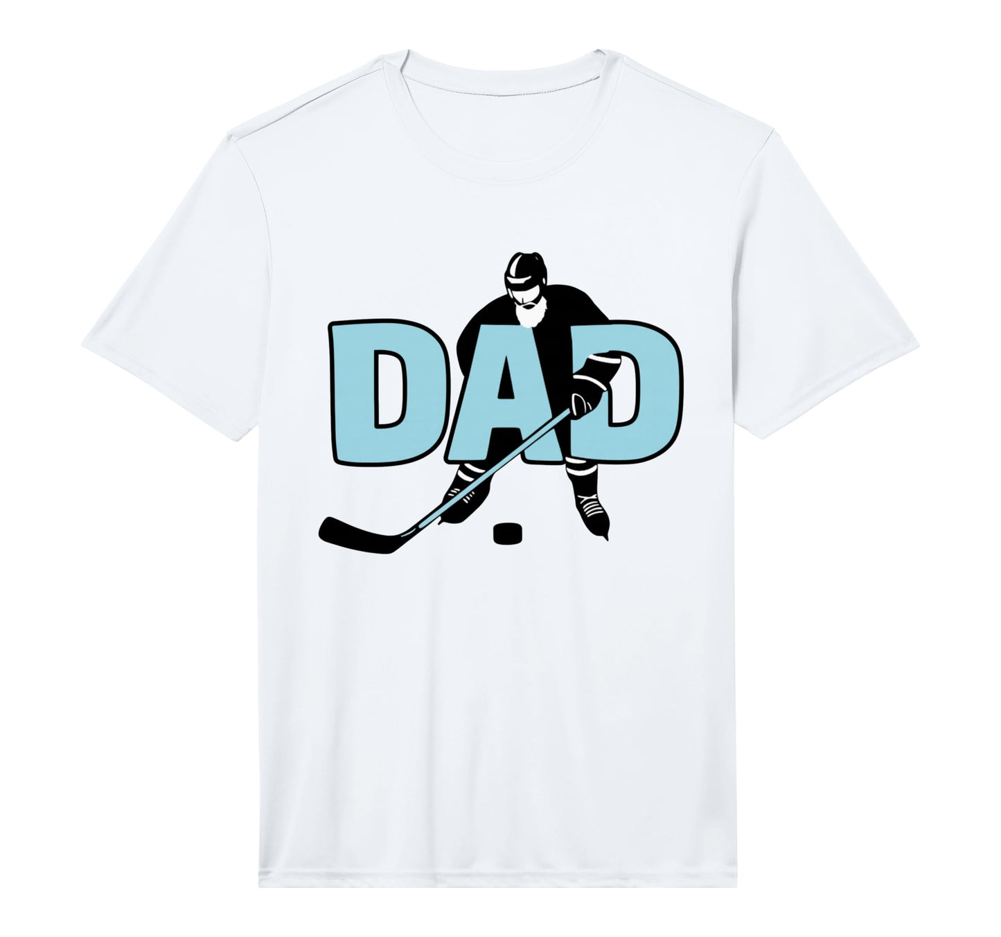 Ice Hockey Playing Dad Performance T-Shirt - Casual Everyday Wear Men Women - T-Shirt, Sweatshirt, Hoodie