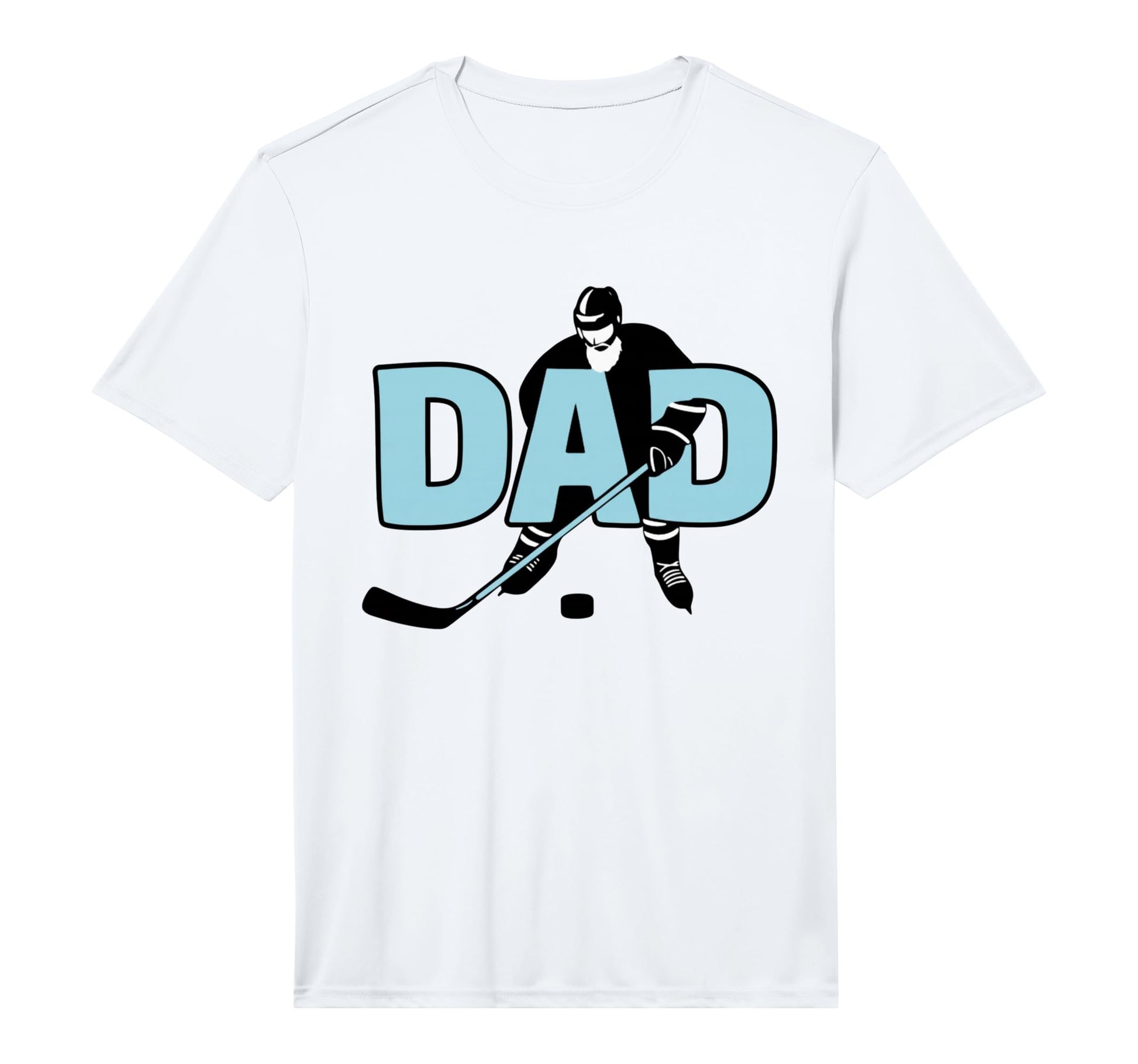 Ice Hockey Playing Dad Performance T-Shirt - Casual Everyday Wear Men Women - T-Shirt, Sweatshirt, Hoodie