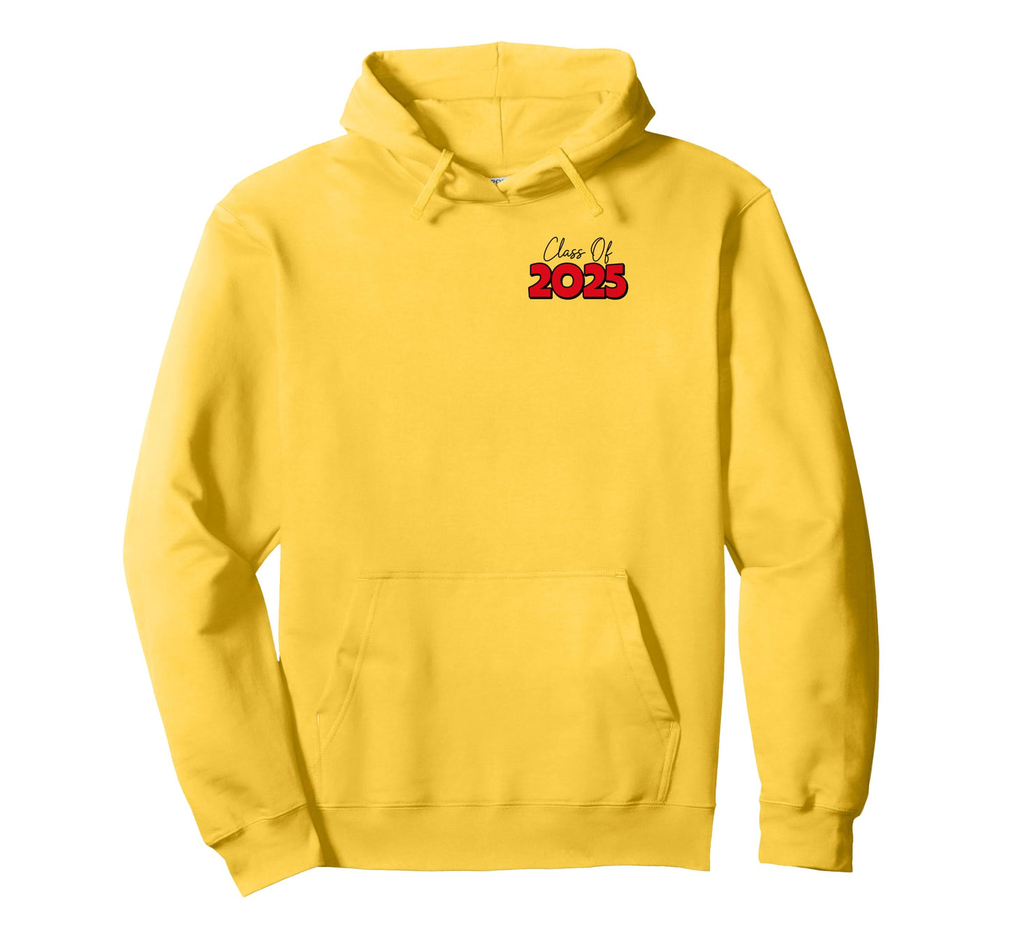 Pop Out And Show Em Class 2025 Senior Hoodie - Graphic Print Men Women - T-Shirt, Sweatshirt, Hoodie