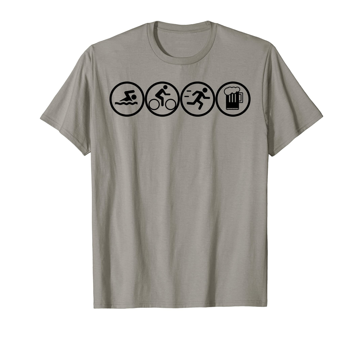 Triathlon Athlete Drinker Swim T-Shirt - Casual Everyday Wear for Adults - T-Shirt, Sweatshirt, Hoodie