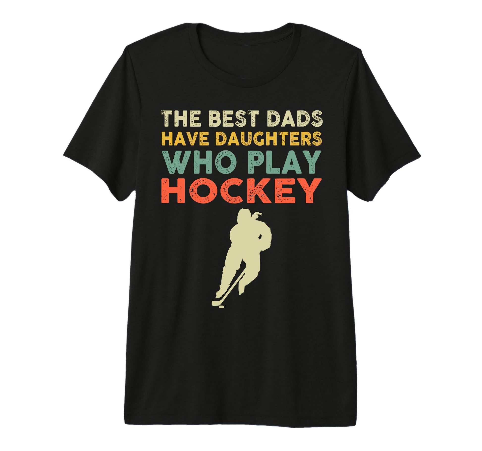 Best Dads Have Daughters Who Play T-Shirt - Custom Art Print Men Women - T-Shirt, Sweatshirt, Hoodie