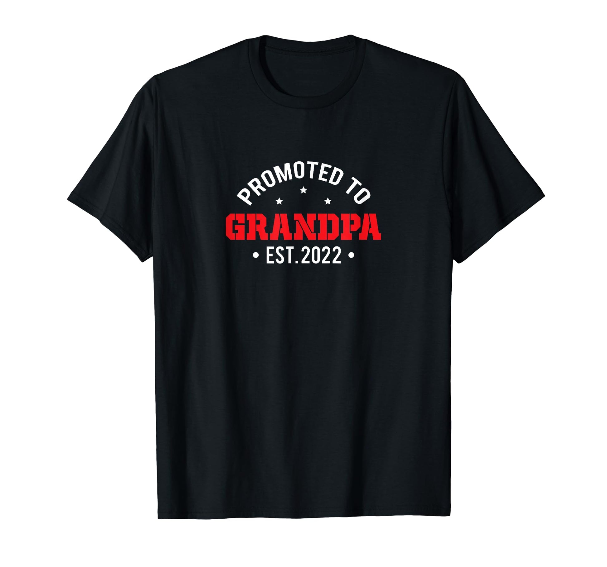 Promoted To Grandpa Est 2022 Pregnancy T-Shirt - Trendy Graphic for Adults - T-Shirt, Sweatshirt, Hoodie