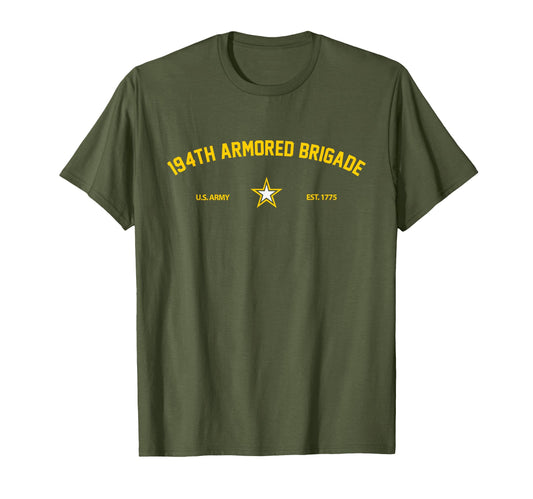 194Th Armored Brigade T-Shirt - Novelty Apparel Unisex - T-Shirt, Sweatshirt, Hoodie