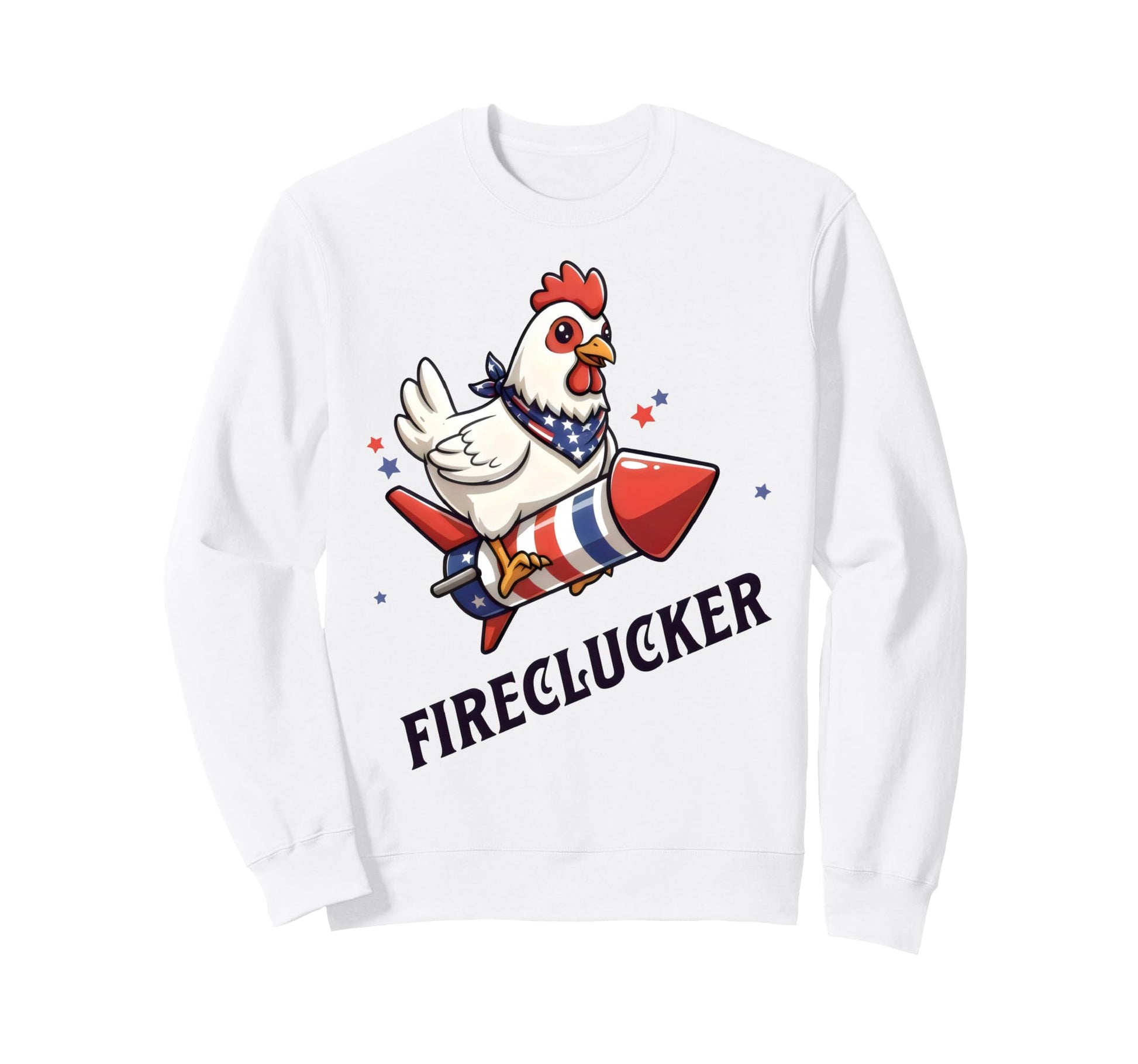 4Th July American Flag Star Stripes Sweatshirt - Unique Graphic for Adults - T-Shirt, Sweatshirt, Hoodie