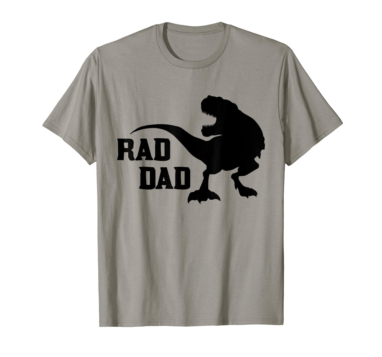 Mens Fathers Day Rad Dad Dinosaur T-Shirt - Fun Novelty Design Men Women - T-Shirt, Sweatshirt, Hoodie
