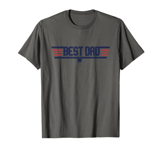 Best Dad Funny Military Fathers T-Shirt - Casual Everyday Wear for Adults - T-Shirt, Sweatshirt, Hoodie