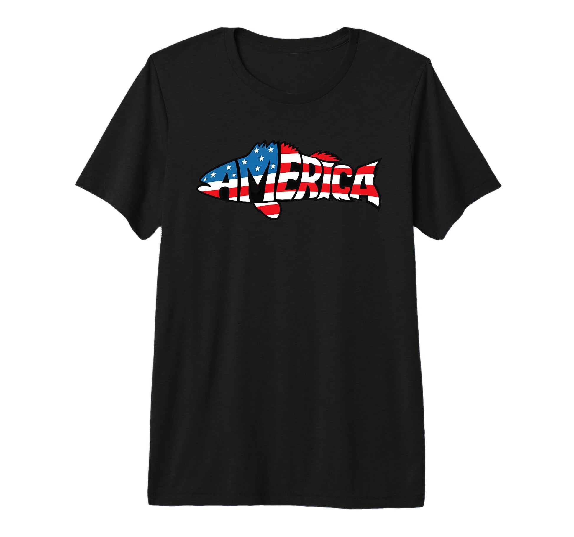 American Flag Fishing Lovers Fisherman T-Shirt - Trendy Graphic Unisex - T-Shirt, Sweatshirt, Hoodie