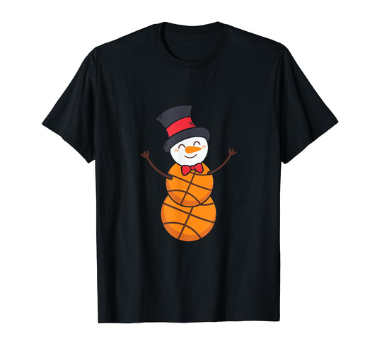 Basketball Sport Hooper Holiday Santa T-Shirt - Custom Art Print Unisex - T-Shirt, Sweatshirt, Hoodie