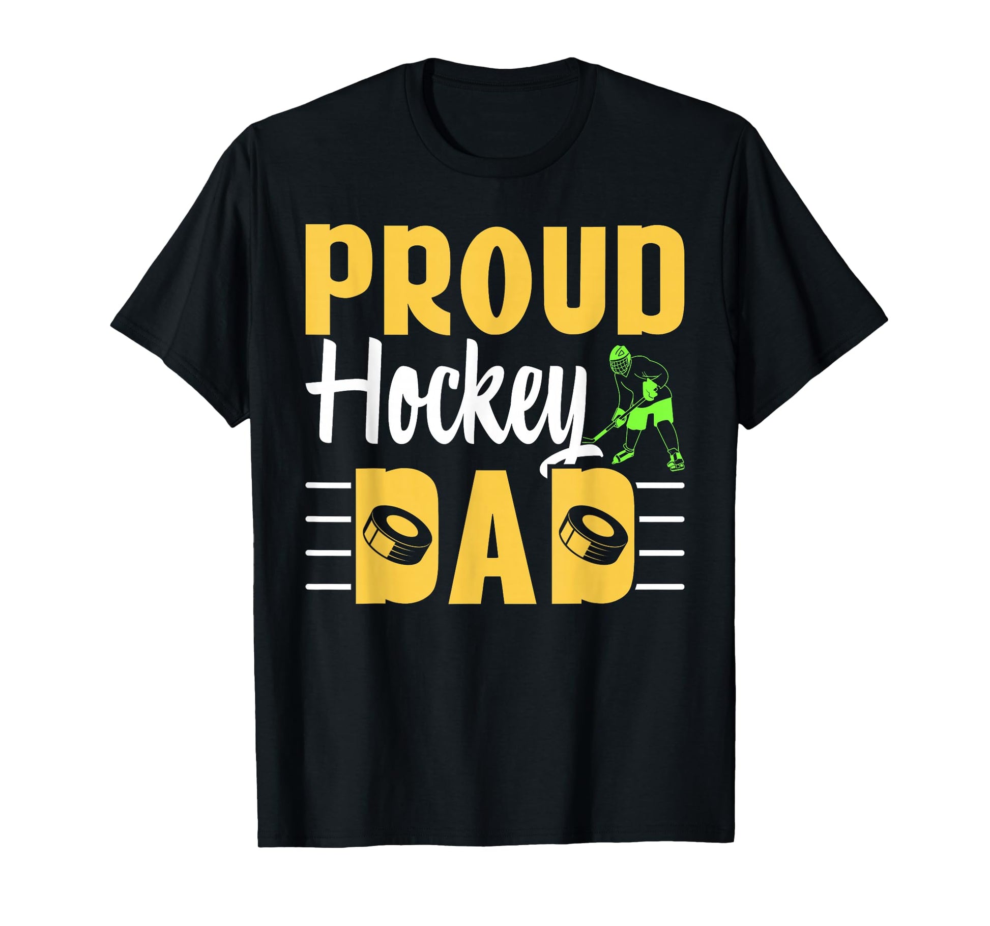 Hockey Dad Sports Lover Gift Daddy T-Shirt - Fun Novelty Design for Adults - T-Shirt, Sweatshirt, Hoodie