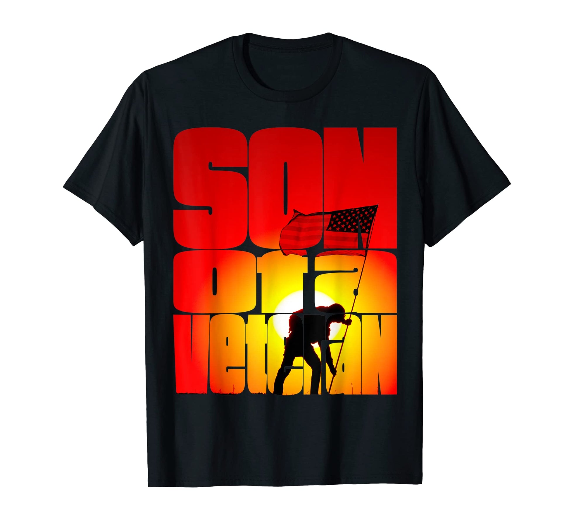 Son Veteran T-Shirt - Unique Graphic for Adults - T-Shirt, Sweatshirt, Hoodie