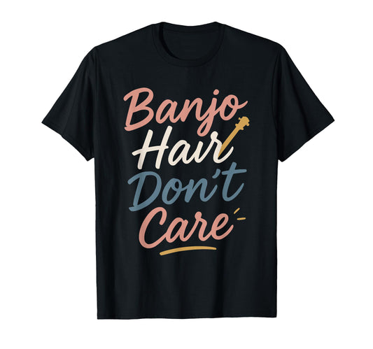 Banjo Player Bluegrass Crew Pluck T-Shirt - Casual Everyday Wear Men Women - T-Shirt, Sweatshirt, Hoodie