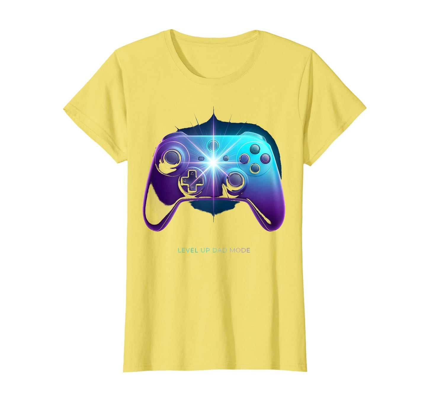 Level Up Dad Mode Rad Dad Gamer T-Shirt - Trendy Graphic for Adults - T-Shirt, Sweatshirt, Hoodie