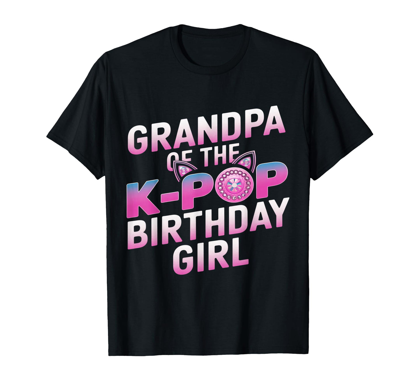 Grandpa K Pop Birthday K Pop Birthday T-Shirt - Aesthetic Graphic Unisex - T-Shirt, Sweatshirt, Hoodie