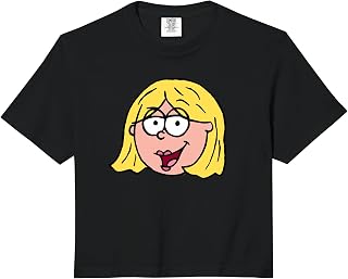 Lizzie McGuire Cartoon Lizzie Iconic Big Face Logo Comfort Colors Crop Top Unisex T-shirt, Sweatshirt, Hoodie, Long Sleeve Tee - T-Shirt, Sweatshirt, Hoodie